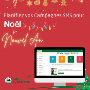 Planifiez vos Campagnes SMS pour Noël et Nouvel An | SMS by BEFIANA